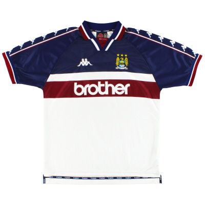 1997-98 Manchester City Kappa Auswärtstrikot XL