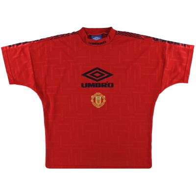 1997-98 Manchester United Umbro Training Shirt XL