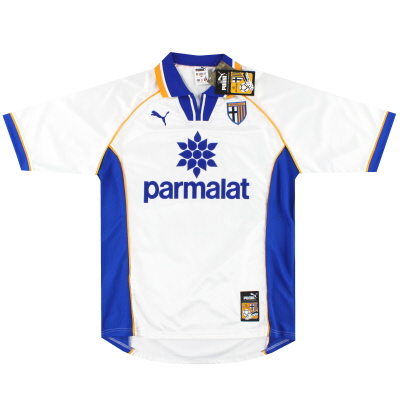 1997-98 Parme Puma Home Shirt * avec étiquettes * L