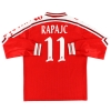 1997-98 Perugia Match Issue Home Shirt Rapajc #11 L/S M