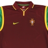 1997-98 포르투갈 Nike 홈 셔츠 * w / tags * L