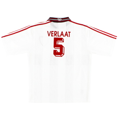 1997-98 Stuttgart Home Shirt Verlaat #5 XL