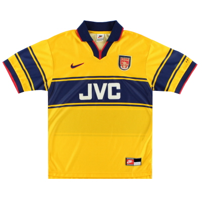 1997-99 Arsenal Nike Away рубашка L