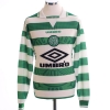 1997-99 Celtic Home Shirt Burley #8 L/S M