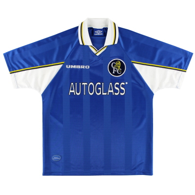 1997-99 Chelsea Umbro Home Maglia L