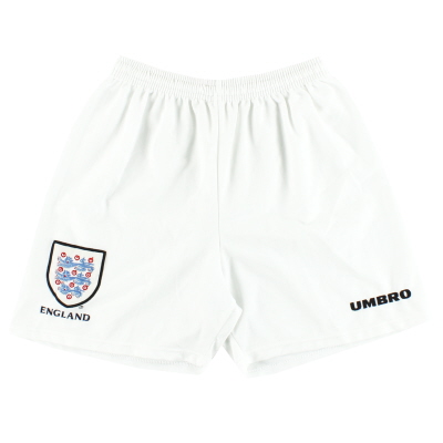 1997-99 Angleterre Umbro Short d'entraînement S