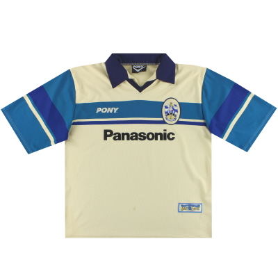 1997-99 Huddersfield Town Pony Away Kemeja XXL