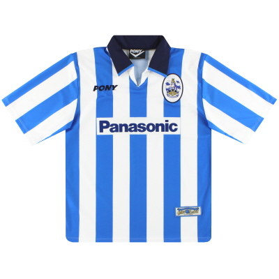 1997-99 Chemise domicile poney de Huddersfield Town L