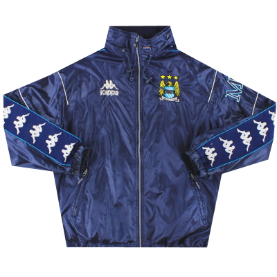 1997-99 Манчестер Сити Каппа куртка с капюшоном XL