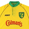 1997-99 Norwich City Pony Heimtrikot *Mint* L
