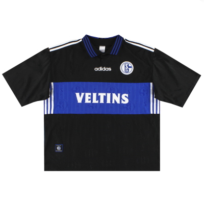 1997-99 Schalke adidas Maglia da trasferta XL