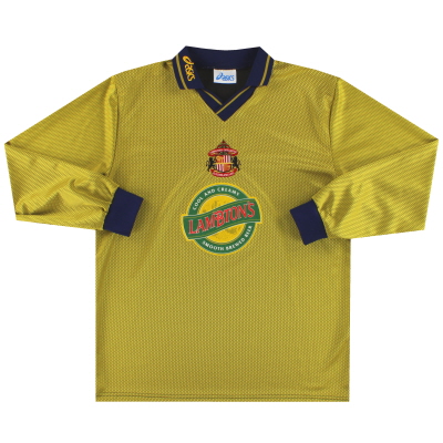 1997-99 Сандерленд Asics выездная футболка L/SM