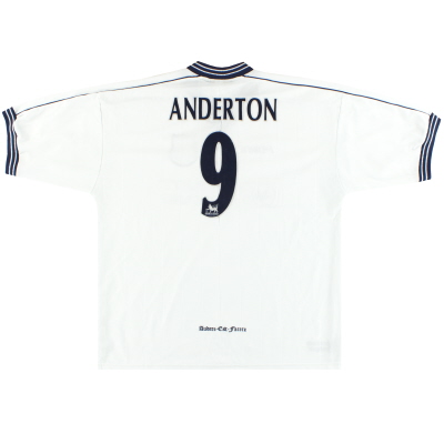 1997-99 Tottenham Pony Heimtrikot Anderton #9 XL