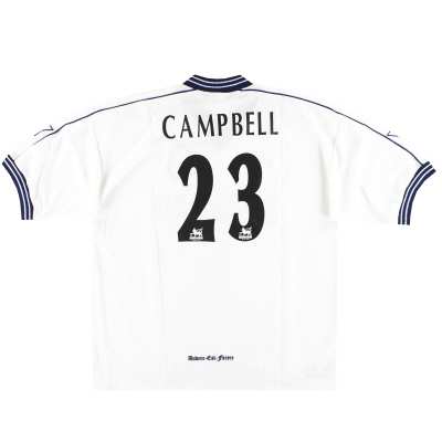 1997-99 Tottenham Pony Home Shirt Campbell # 23 * avec étiquettes * XXL