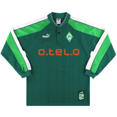 1997-99 Werder Bremen Puma Home Shirt L/S M