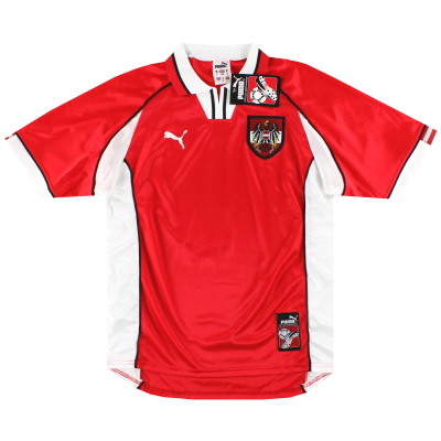 1998-00 Autriche Puma Away Shirt * avec étiquettes * S