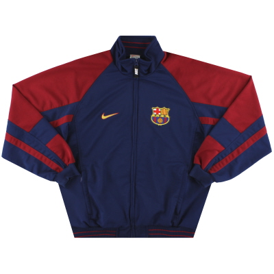 1998-00 Giacca della tuta Barcellona Nike XL