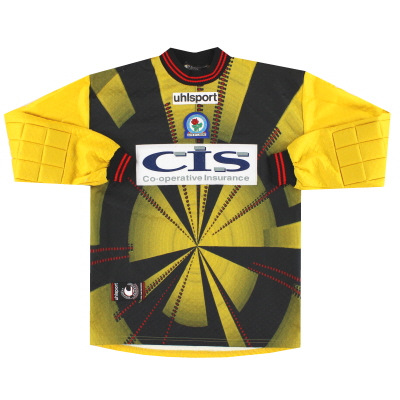 1998-00 블랙번 Uhlsport 골키퍼 셔츠 S