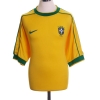 1998-00 Brazil Home Shirt Ronaldo #9 M