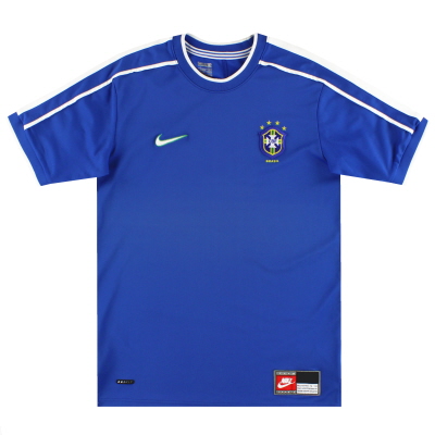 1998-00 Brazil Nike Away Shirt S 