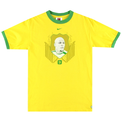 1998-00 Brazil Nike Ronaldo Graphic Tee S