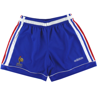 1998-00 Francia adidas Sample Away Shorts *Menta* M
