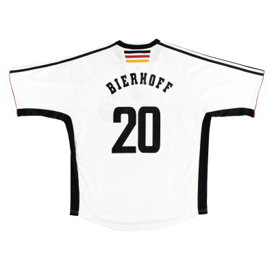 1998-00 Germania Home Camicia Bierhoff # 20 XL