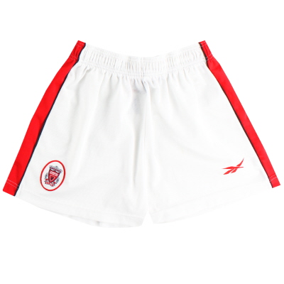 1998-00 Liverpool Reebok Away Shorts S