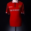 1998-00 Manchester United Home Shirt Solskjaer #20 M