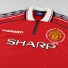 1998-00 Manchester United Umbro 'Treble Winners' Home Shirt *Mint* M