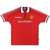 1998-00 Manchester United Umbro Home Shirt Treble #3 L