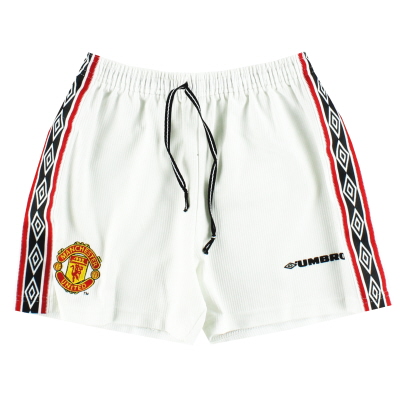 1998-00 Manchester United Umbro Home Pantaloncini M.Boys