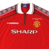 1998-00 맨체스터 유나이티드 Umbro 'Champions'홈 셔츠 XL
