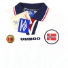 Maglia da trasferta Norvegia Umbro 1998-00 *con etichette* XL