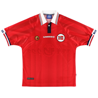 1998-00 Norway Umbro Home Shirt M 