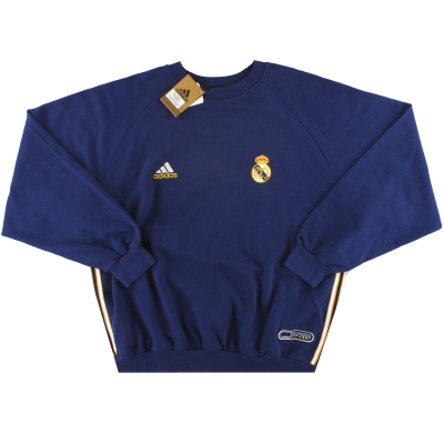 1998-00 Real Madrid adidas Sweatshirt *w/tags* XL 