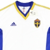 1998-00 Schweden adidas Auswärtstrikot *mit Etiketten* L