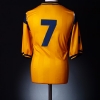 1998-00 Wrexham Match Worn Away Shirt #7 XL
