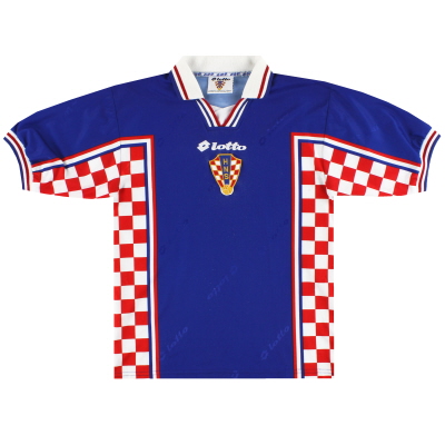 1998-01 크로아티아 로또 어웨이 셔츠 L.Boys