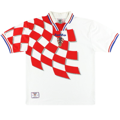 1998-01 Домашняя рубашка Croatia Lotto XL