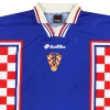 Maglia da trasferta emissione giocatori Croazia Lotto 1998-01 *con etichette* XL