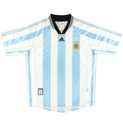 1998-99 Argentina adidas Home Shirt L 