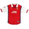 1998-99 Arsenal Nike Domicile Maillot Overmars #11 S.Boys