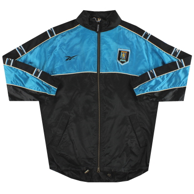 1998-99 Aston Villa Reebok Manteau de pluie à capuche L
