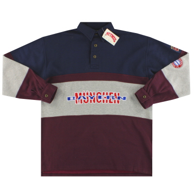 1998-99 Bayern Munich Nutmeg Mills Woven Shirt *w/tags* L 