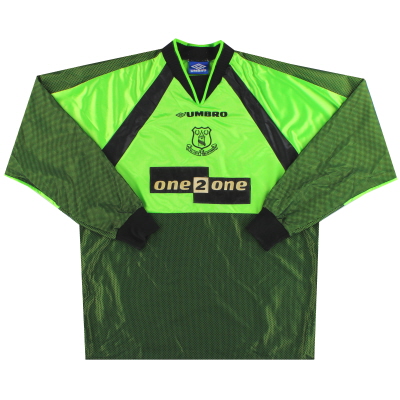 1998-99 Everton Umbro Goalkeeper Shirt XXL