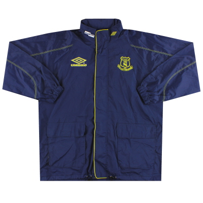 Veste à capuche légère Everton Umbro 1998-99 * Comme neuf * L