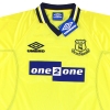 1998-99 Tercera camiseta del Everton Umbro *con etiquetas* XL