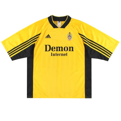 1998-99 풀럼 아디다스 어웨이 셔츠 XXL