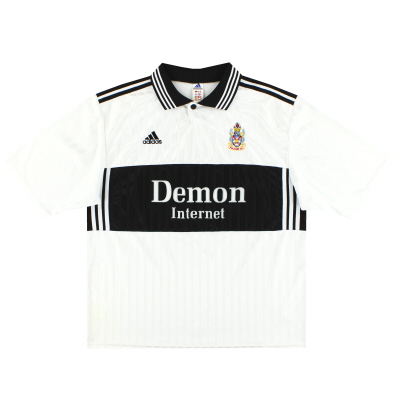 1998-99 Camiseta adidas de local del Fulham XXL